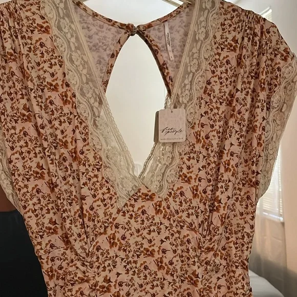 NWT FREE PEOPLE IVRY DRESS SZ L - Picture 2 of 7